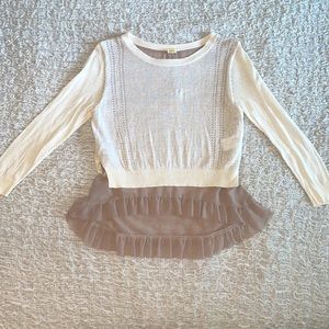 Anthropologie 3/4 length sweater